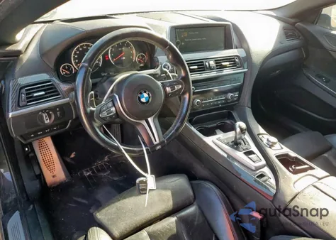 2013 BMW M6 z USA, uszkodzony, nr VIN WBSLZ9C54DDZ77941